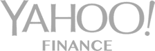 the yahoo finance logo.