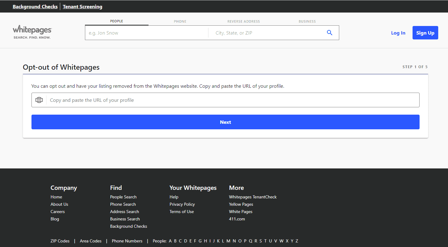 WhitePages Opt Out: Remove Your Info from Whitepages.com