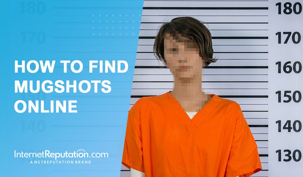 How to find mugshots online.