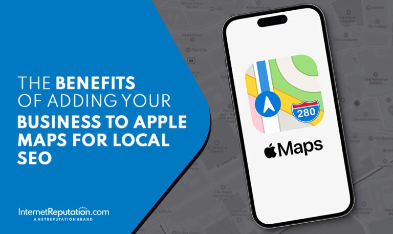 Apple Maps Key Benefits for Local - The Benefits Of Adding Your Business To Apple Maps For Local SEO 1 768x457 